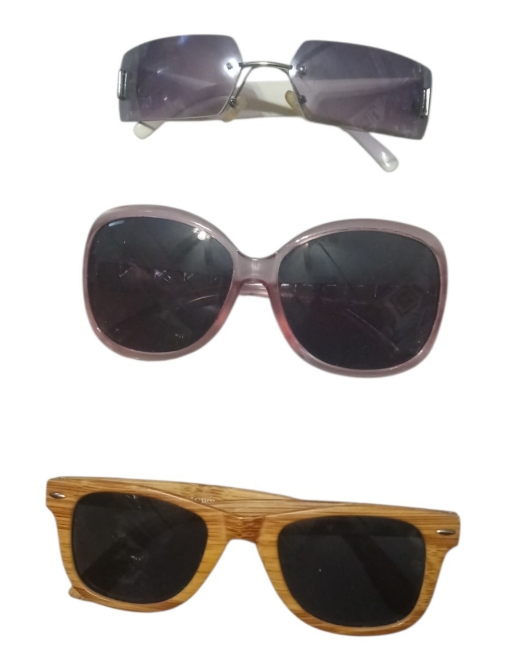 Sunglasses 3 Pair Of Unbranded Look A Likes